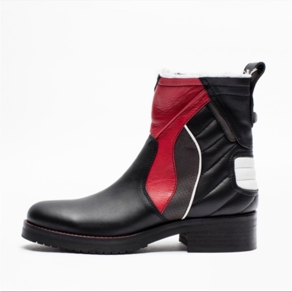 Zadig & Voltaire Empress Moto Biker Boots - Picture 3 of 11